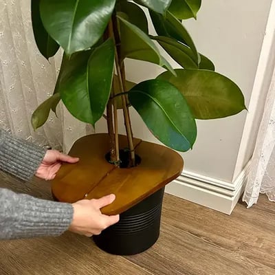 awesome wood planter on etsy