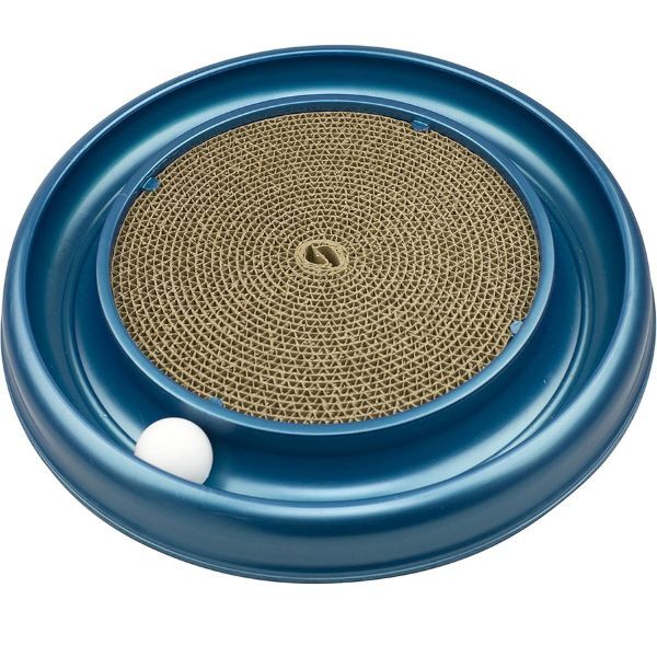 Scratcher Cat Toy with Ball Track