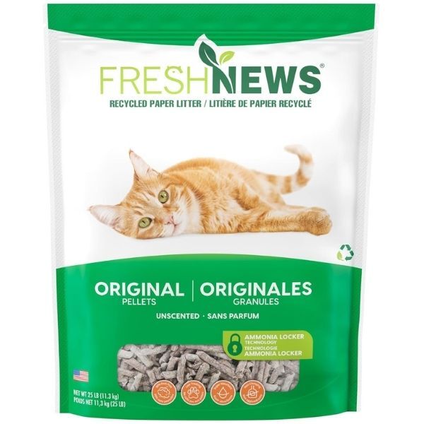 Fresh News Recycled Paper Cat Litter
