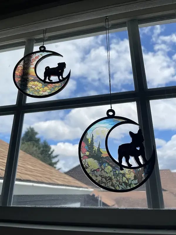 Marshall and Mabel memorial hanging art