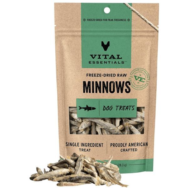 vital essentials freeze dried minnows