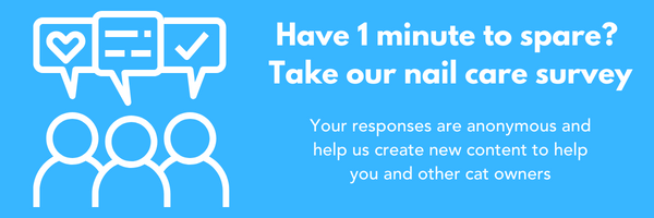 take our cat nail care survey